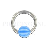 Piercings.nl BCR 1.6 mm strandbal blauw
