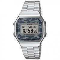 Casio Classic Unisexchronograph in Silber A168WEC-1EF