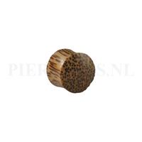 Piercings.nl Plug palm hout 16 mm 16 mm