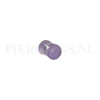 Piercings.nl Plug purple rime 8 mm 8 mm