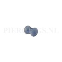 Piercings.nl Plug blue rime 6 mm 6 mm