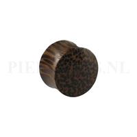 Piercings.nl Plug palm hout 19 mm 19 mm