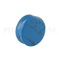Piercings.nl Plug turquoise 25 mm 25 mm