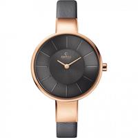 Obaku Sol Damenuhr in Schwarz V149LXVJRJ