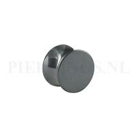 Piercings.nl Plug black blue 16 mm 16 mm