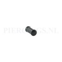 Piercings.nl Plug glas zwart 4 mm 4 mm