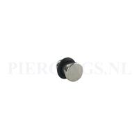 Piercings.nl Plug single flared 6 mm 6 mm