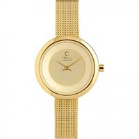 Obaku Stille Damenuhr in Gold V146LXGGMG