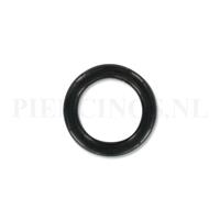 Piercings.nl Segmentring zwart 3 mm x 12 mm