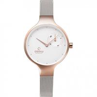 Obaku Eng Damenuhr in Silber V201LDVWMC