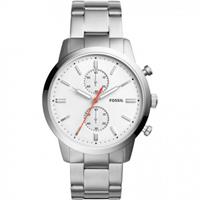 Fossil Townsman Herrenchronograph in Silber FS5346