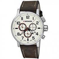 Wenger Attitude Chrono Herrenchronograph in Braun 010343103