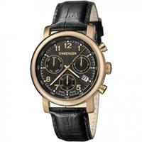 Wenger Urban Classic Chrono Herrenchronograph in Schwarz 011043107