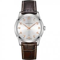 Hamilton Jazzmaster Thinline Herrenuhr in Braun H38511513