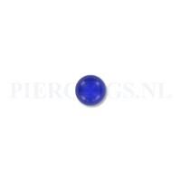 Piercings.nl Balletje 1.6 mm acryl transparant blauw 6 mm