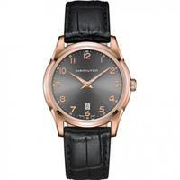 Hamilton Jazzmaster Thinline Herrenuhr in Schwarz H38541783