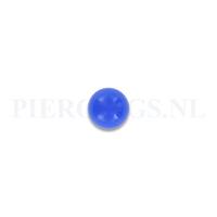 Piercings.nl Balletje 1.6 mm acryl blauw 6 mm