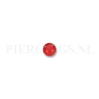 Piercings.nl Balletje acryl 1.2 mm rood