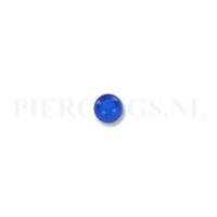 Piercings.nl Balletje acryl 1.2 mm bruis blauw