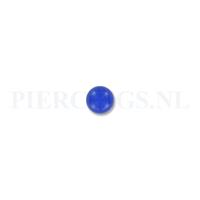 Piercings.nl Balletje 1.6 mm acryl blauw bruis
