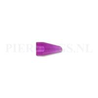 Piercings.nl Spike 1.6 mm acryl paars groot