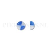 Piercings.nl Balletje 1.6 mm acryl geblokt licht blauw