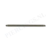 Piercings.nl Staafje barbell titanium 1.6 mm 26 - 38 mm 34 mm