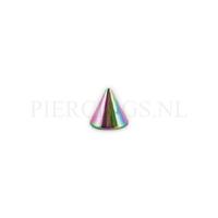 Piercings.nl Spike 1.6 mm geanodiseerd 3 mm