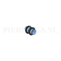 Piercings.nl Plug acryl blauw 5 mm 5 mm