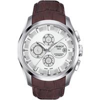 Tissot T-Classic Couturier Herrenchronograph in Braun T0356271603100