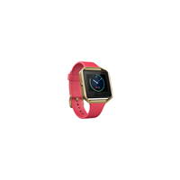 Fitbit Large - Gold/Tapered Pink Blaze Special Edition Bluetooth Fitness Activity Tracker Unisexuhr in Pink FB502GPKL-EU