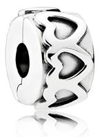 Pandora Clipelement Heart "791978", 925er Silber, keine Angabe, Angabe
