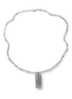 Fossil JF84466040 Ketting Men's Dress staal 40-50 cm