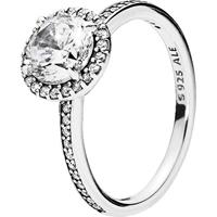 Pandora Damen Ring Klassische Eleganz "196250CZ", 925er Silber, 58, silber