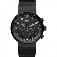 Braun BN0095 Prestige Herrenchronograph in Schwarz BN0095BKBKBTG