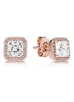 PANDORA 280591CZ - Zeitlose Eleganz - Ohrringe - Stecker PANDORA Rose