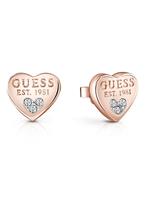 Damen Guess All About Shine Ohrringe rosévergoldet UBE82083