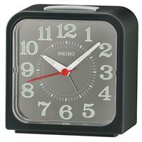 Seiko Clocks Bedside Clock Unisexuhr in Schwarz QHK048K