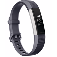 Fitbit Small - Gray ALTA HR Bluetooth Fitness Activity Tracker Unisexuhr in Grau FB408SGYS-EU