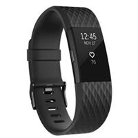 Fitbit Small - Black/Gunmetal Charge 2 Special Edition Bluetooth Fitness Activity Tracker Unisexuhr in Schwarz FB407GMBKS-EU