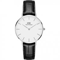 Daniel Wellington Classic Petite Reading Unisexuhr in Schwarz DW00100185