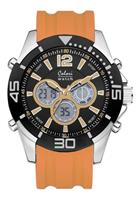 Colori Horloge 'Digital Sports' 47 mm bruin 5-CLD068