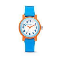 Colori Kinderhorloge Sports Time blauw-oranje 28 mm 5-CLK051