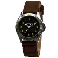 Prisma Cool Wacht CW.257 Jongens Horloge Bolk Bruin Canvas