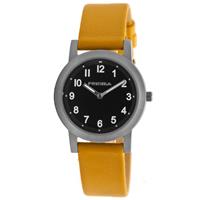 Prisma Titanium Dames Horloge met Oker Horlogeband