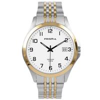 Prisma Horloge P.1797 Heren Stainless Steel Saffierglas