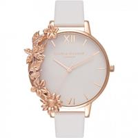 Olivia Burton The Wishing Watch The Wishing Watch Rose Gold & Blush Damenuhr in Grauweiß OB16CB06