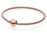 Damen Armband "586543", Pandora ROSE, 19 cm, roségold, ca. cm