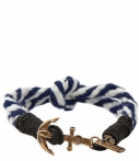 Unisex Icon Brand Captain Flint Armband Basismetall LE1113-BR-NVY