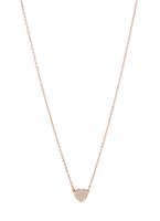 Damen Ted Baker Kristall Pave Crystal Heart Halskette rosévergoldet TBJ1516-24-02